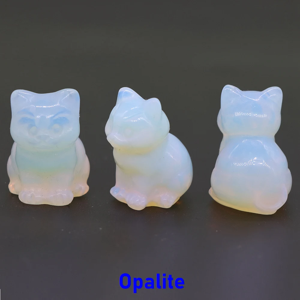 

Статуя кота из натурального камня 30 мм