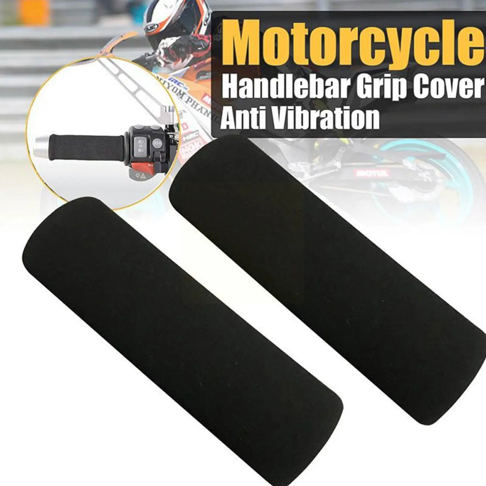 

Foam Motorcycle Handle Grip Cover For BMW R1200GS R1250GS GS R 1200 1250 GS Adventure F650GS Slip On Anti-Slip Handlebar Co V5I0