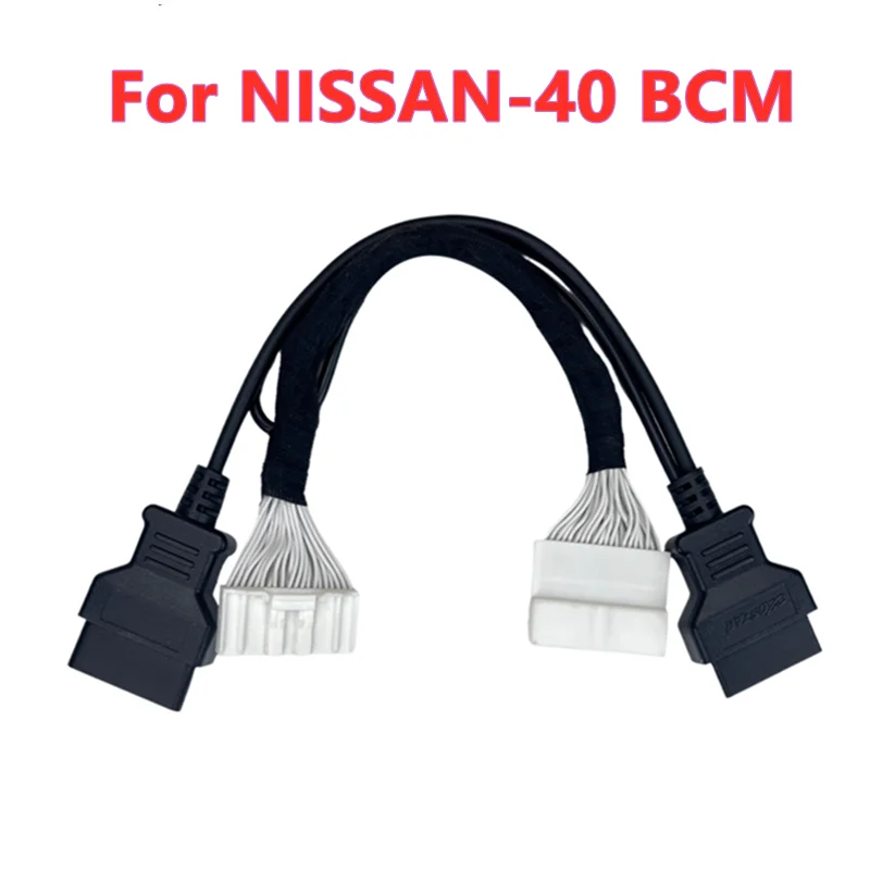 

Best OBDSTAR for NISSAN -40 BCM Cable Used for X300 DP PLUS/ X300 PRO4/ X300 DP Key Master