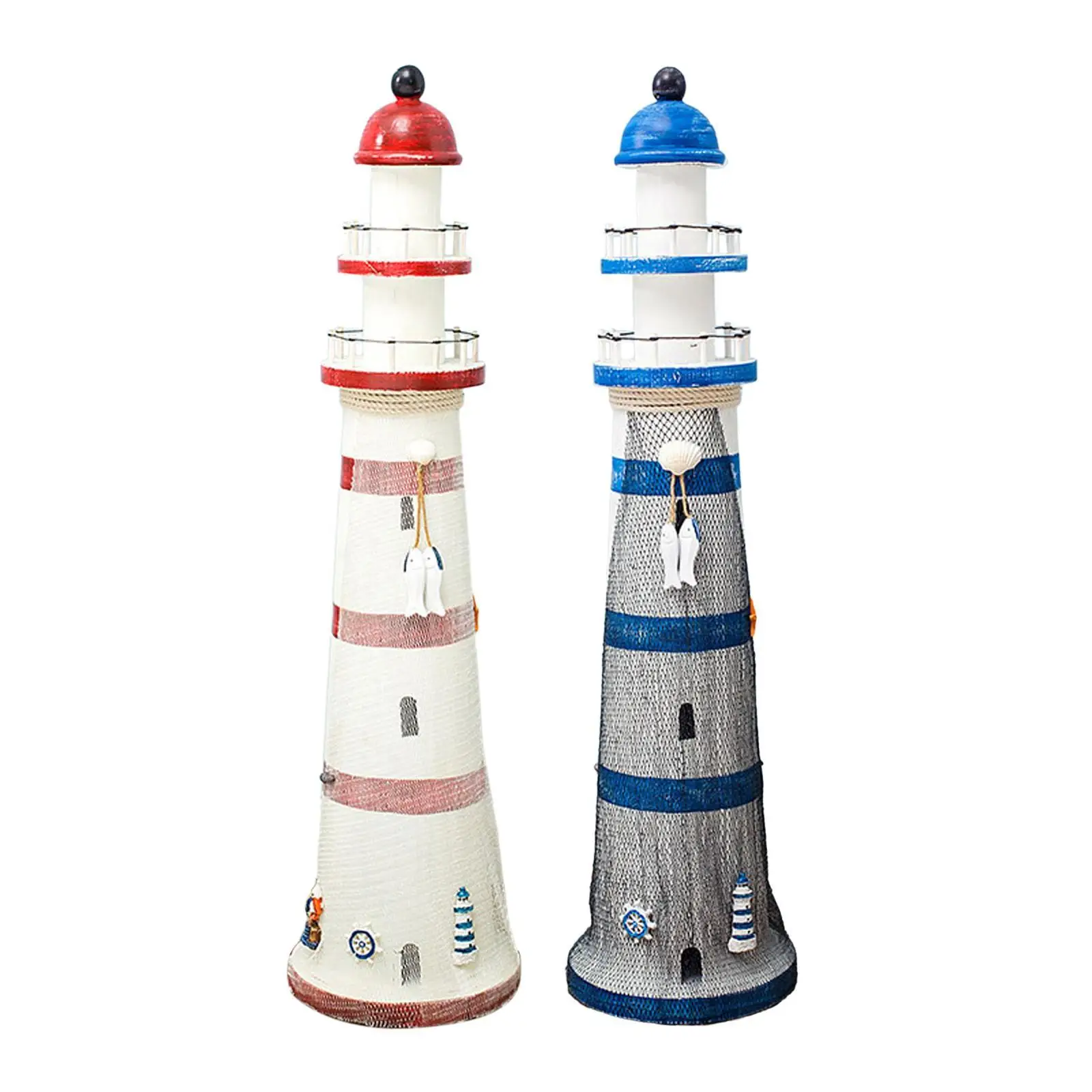Деревянная статуэтка статуя маяков украшение подарок средиземноморская