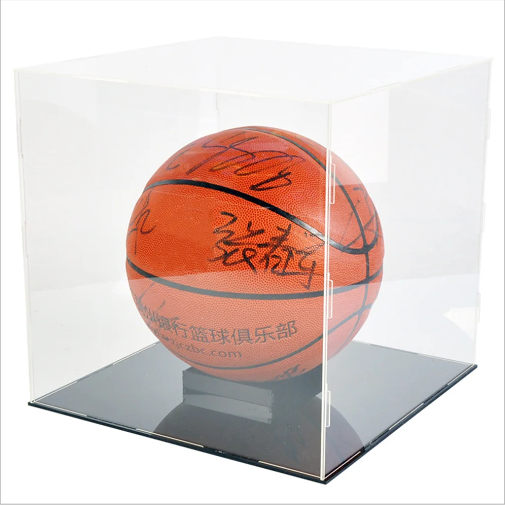 

Clear Display Case Collectibles Basketball Football Protection Case