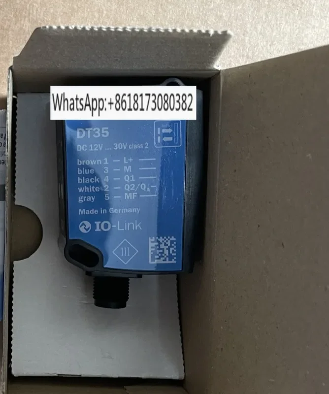 Датчик немецкого расстояния 1057652 DT35-B15251 совершенно новый в наличии.