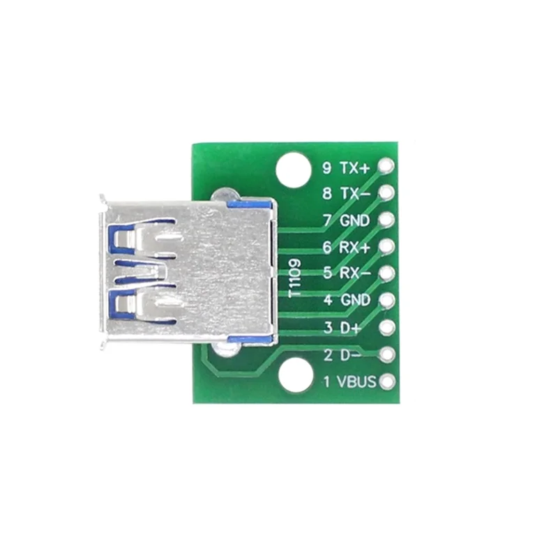 Usb 3.0 Female to Dip Pin Test Board Power Adapter Module Converter