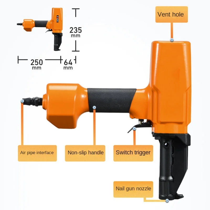 Пневматический съемник для ногтей DB70 диаметр деревянных досок 2-3 5 мм