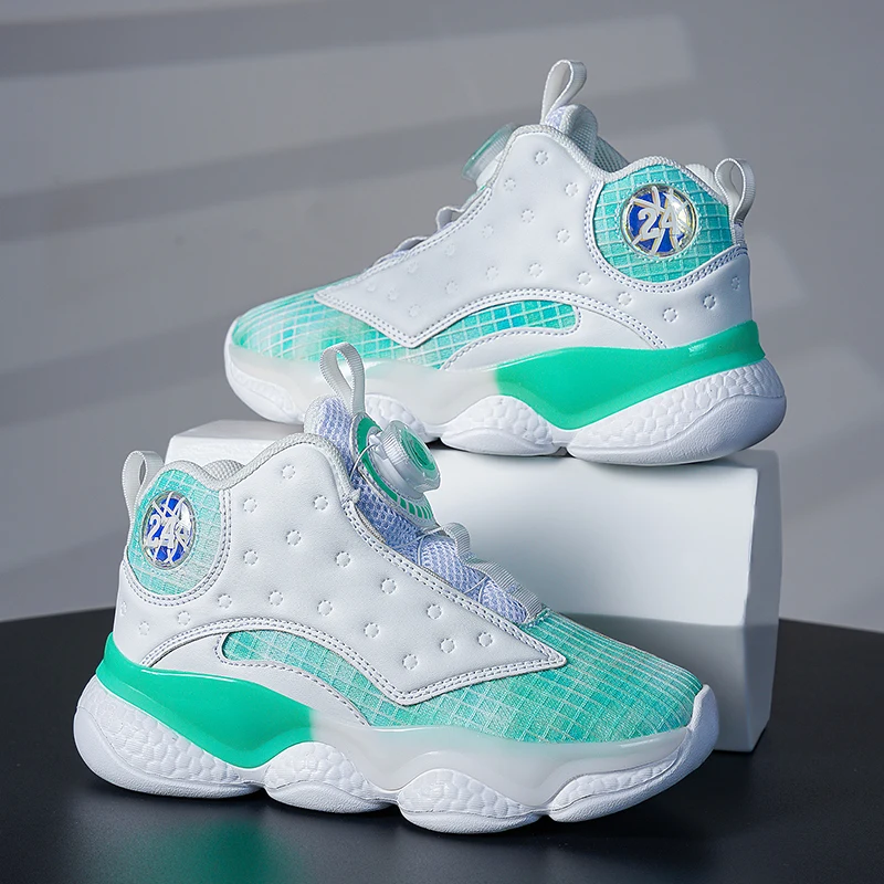 2023 Kids Sneakers Shoes Casual Fashion Boys Basketball Shoes Soft Non-slip Boys Outdoor Running Sport Kids Shoes Girls Sneakers