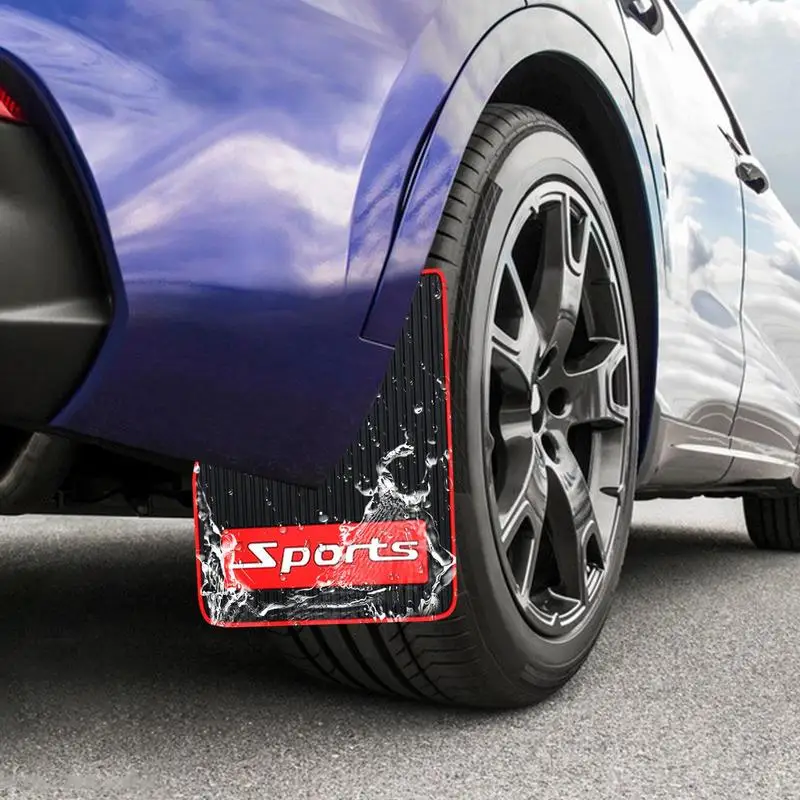 

2pcs Mud Flaps Mudguards Splash Guards FenderFlares PVC Mudguard Protection Soft For Exterior Accessories Cars Autos Vehicle