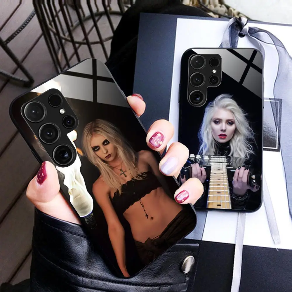 Фото Чехол для мобильного телефона Taylor Momsen Glass для Samsung Galaxy A56 55 54 53 52 51 36 35 34 23 16 15 5G, цветной чехол №4