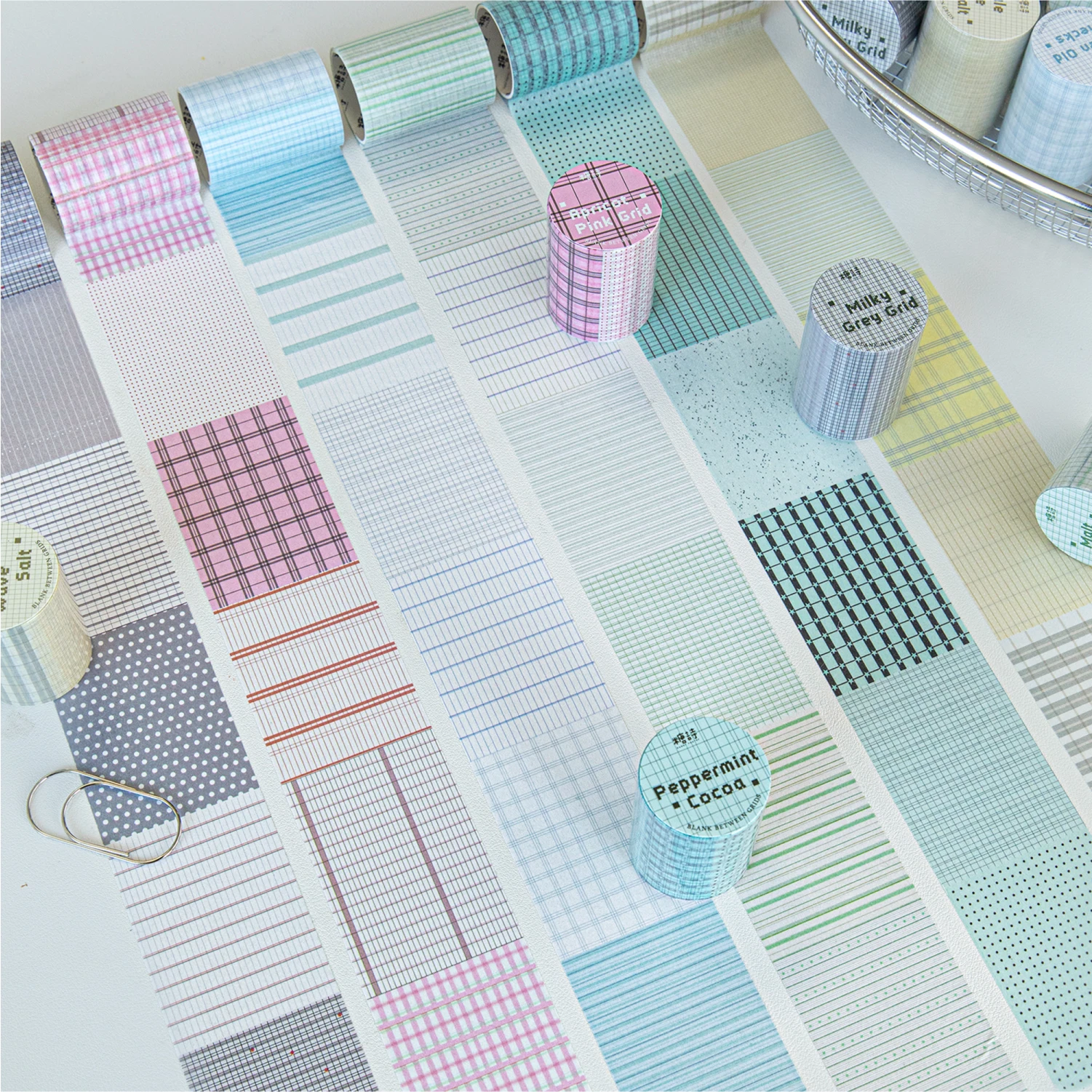 

Декоративные бумажные маскирующие ленты Washi Tape