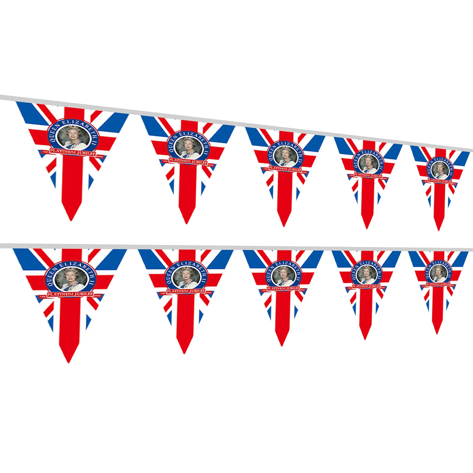 

Королева платина, Юбилейный флаг, Джек 2022 платина, Юбилейный флаг, флаг на длину с 10 штуками