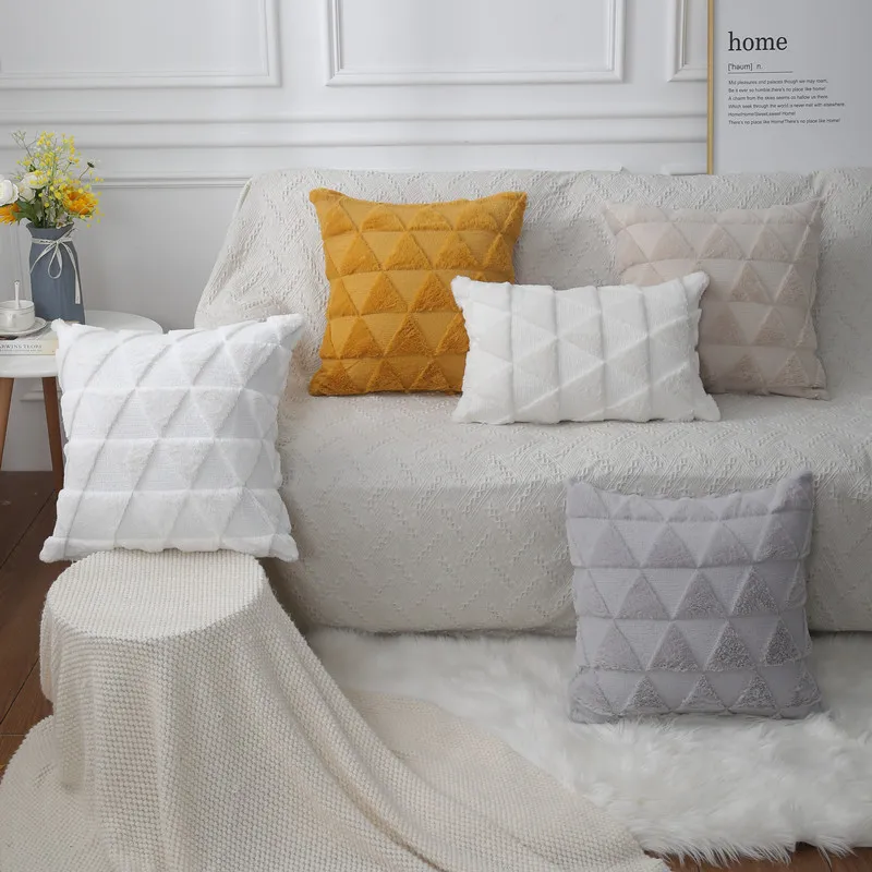 

Homaxy 1 шт. чехол для подушки пушистая наволочка для подушки для гостиной дивана кровати украшение для дома наволочка мягкая наволочка для под...