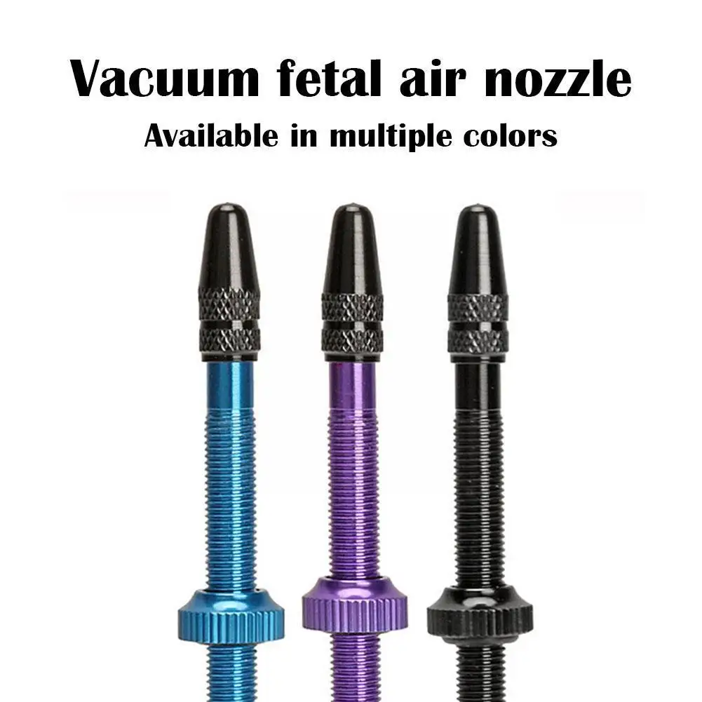 

1Pc Mountain Bike Vacuum Nozzle 40/60mm Bicycle Tire Core Valve Tubeless Valves Road Alloy Nozzle MTB Bike Vacuum Presta St Z5B6