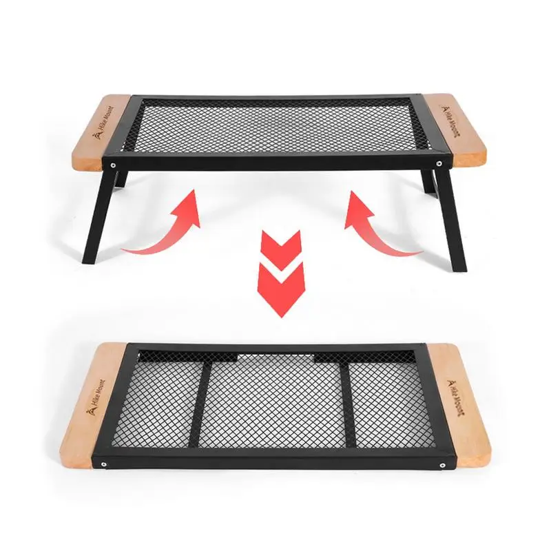 

Folding Picnic Table Outdoor Dining Tables Portable Lightweight With Mesh Desktop For Picnic Garden Patio BBQ Party