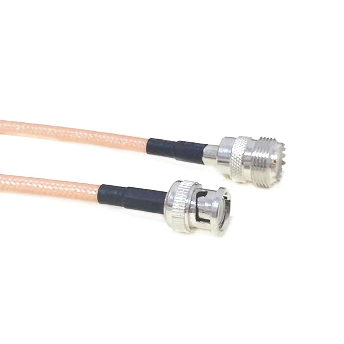 UHF PL259 SO239 к BNC папа мама перегородка RF коаксиальный кабель адаптер RG142 50 см/100 см