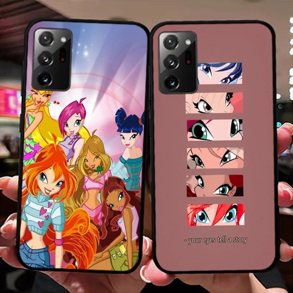 

W-Winx Girl C-Clubs Phone Case For Samsung Note 8 9 10 20 pro plus lite M 10 11 20 30 21 31 51 A 21 22 42 02 03