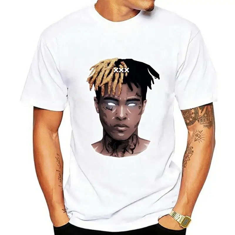 

Новая популярная мужская Черная футболка TENTACION Dissolve Trasparen