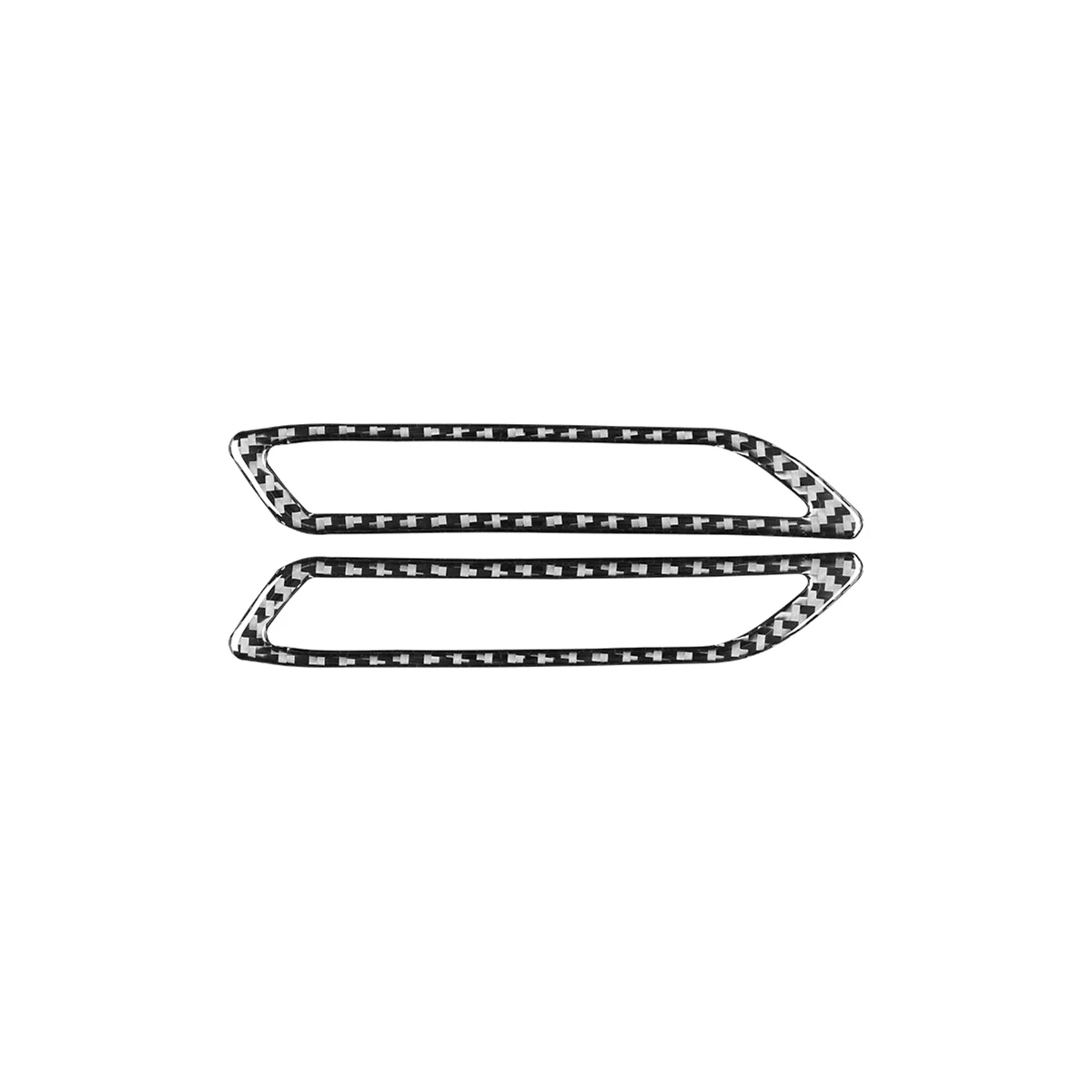 

Carbon Fiber Stickers for Audi A6 C8 2019-2023 Car A Pillar Air Vents Decorative Frame Trim Interior Accessories