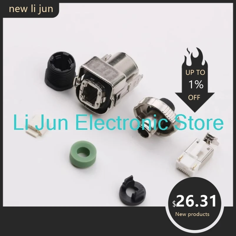 6GK1901-1BB10-2AB1 RJ45, разъем Ethernet из цинкового сплава 4+2 с малым корпусом, 10 штук (art.: 3920dc8696ead) - 3920dc8696ead