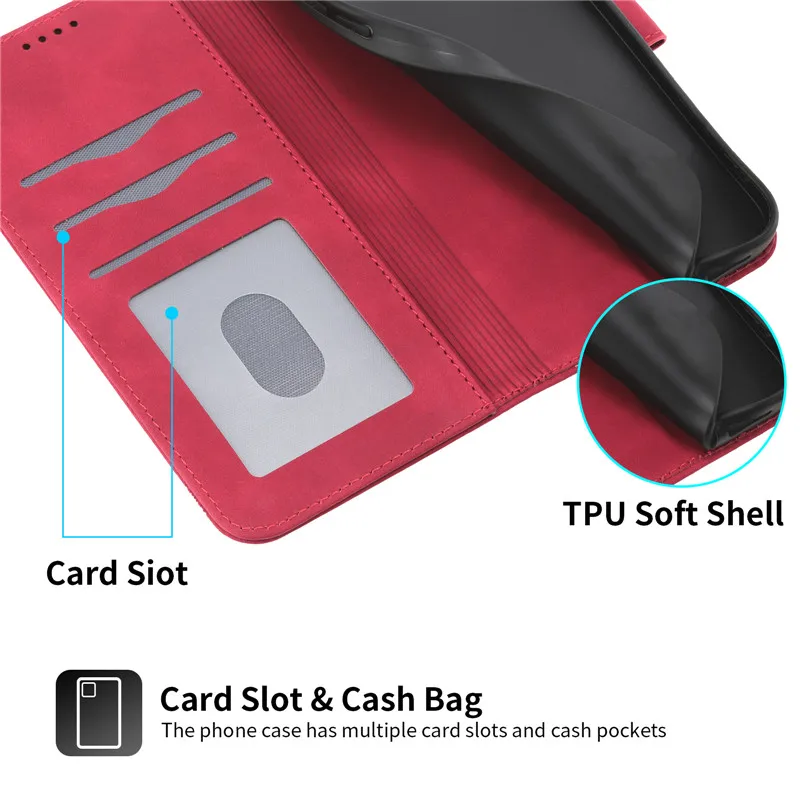 For Nokia G22 Case Business Magnetic Leather Flip Stand Wallet Phone Cover on For Nokia G22 G21 G11 Plus G60 5G Coque NokiaG22