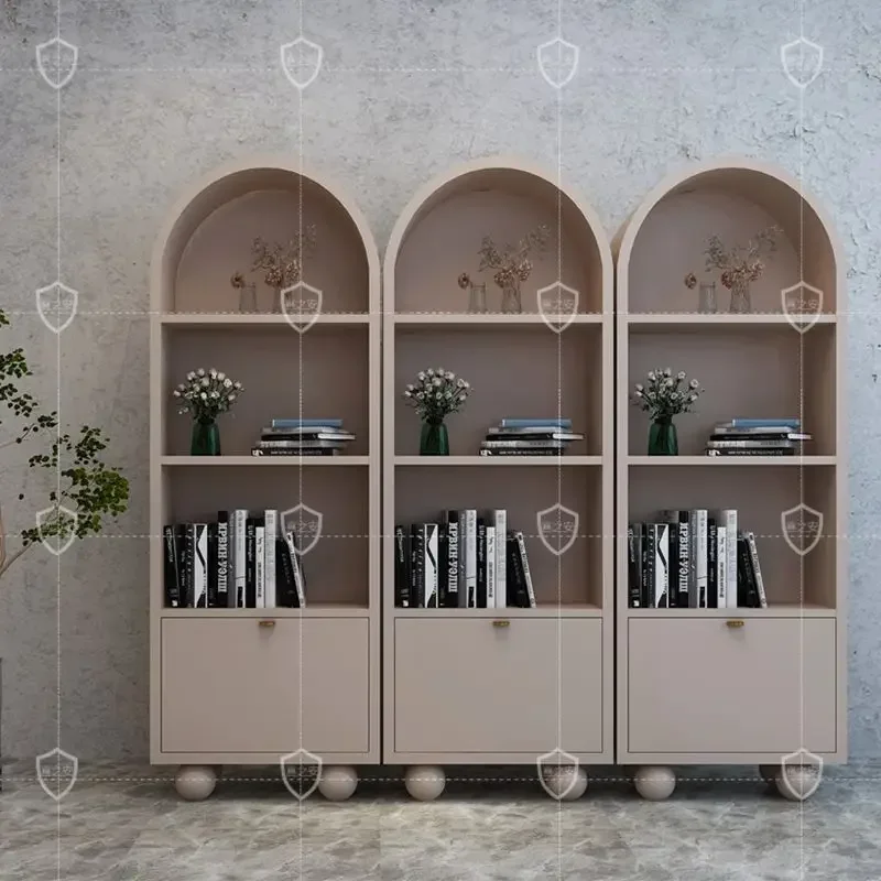 Шкаф для хранения простой современный книжный шкаф маленькой квартиры детский