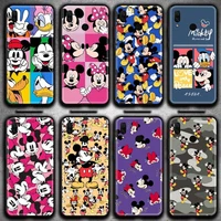 disney mickey minnie mouse phone case for huawei y6p y8s y8p y5ii y5 y6 2019 p smart prime pro