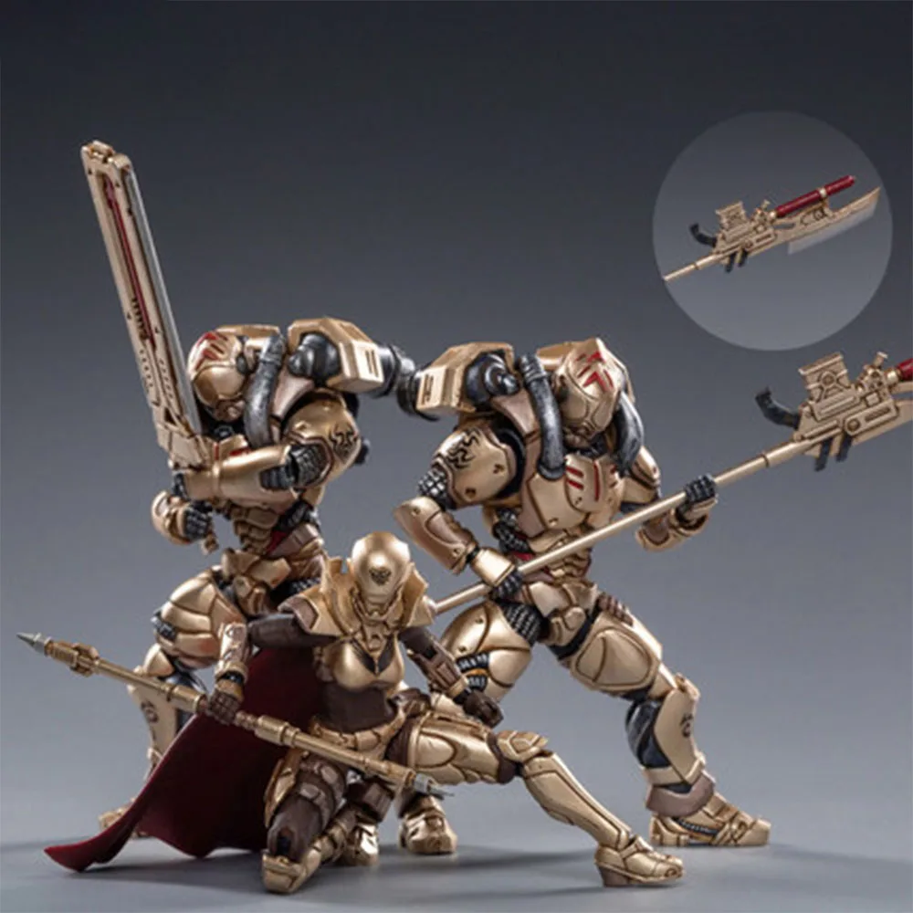 

JOYTOY 1/18 scale soldier battle star golden army trio action figure toy model doll
