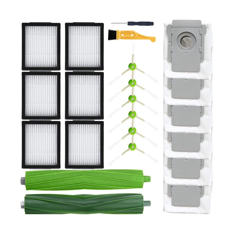 

Rolevel Replacement Parts Kit For Roomba I6 I3 I7 Plus E5 E6 Vacuum
