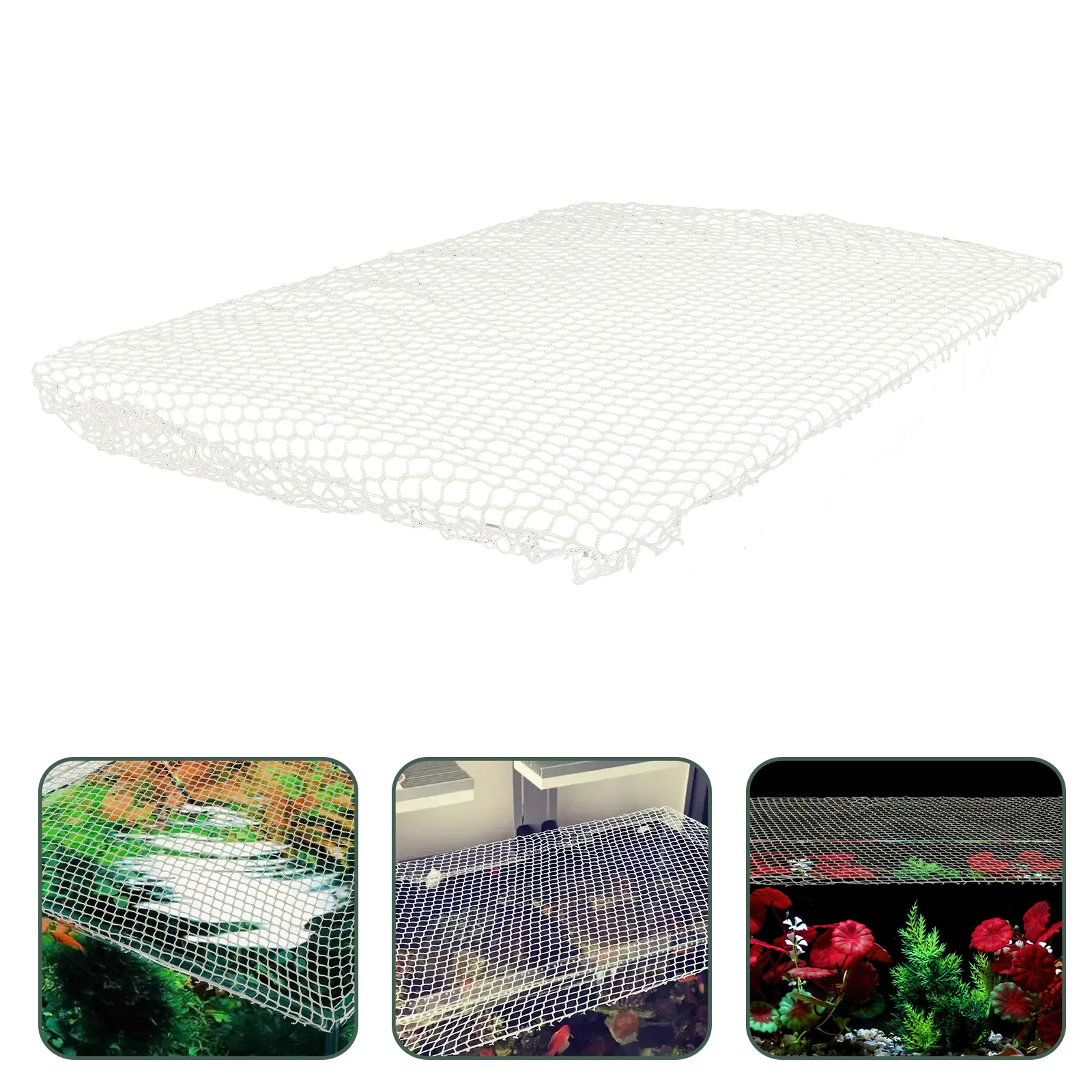 

Fish Tank Net Mesh Cover Aquarium Anti Jumping Terrarium Screen Proof Divider Netting Escape Tortoise Nets Replacement Covering