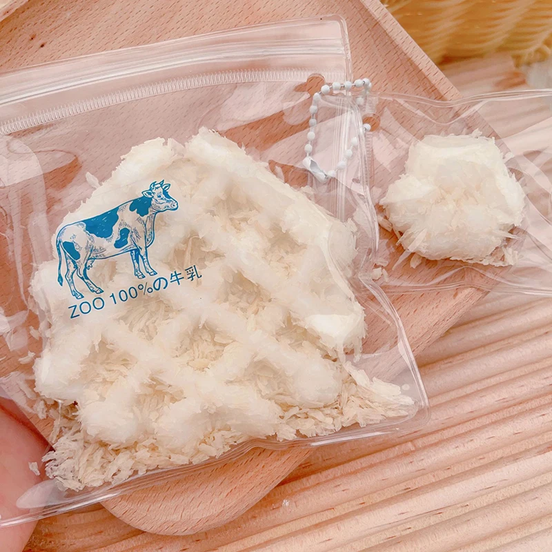 1 шт. подарки игрушка из искусственной кожи кокосовое молоко хрустящая для