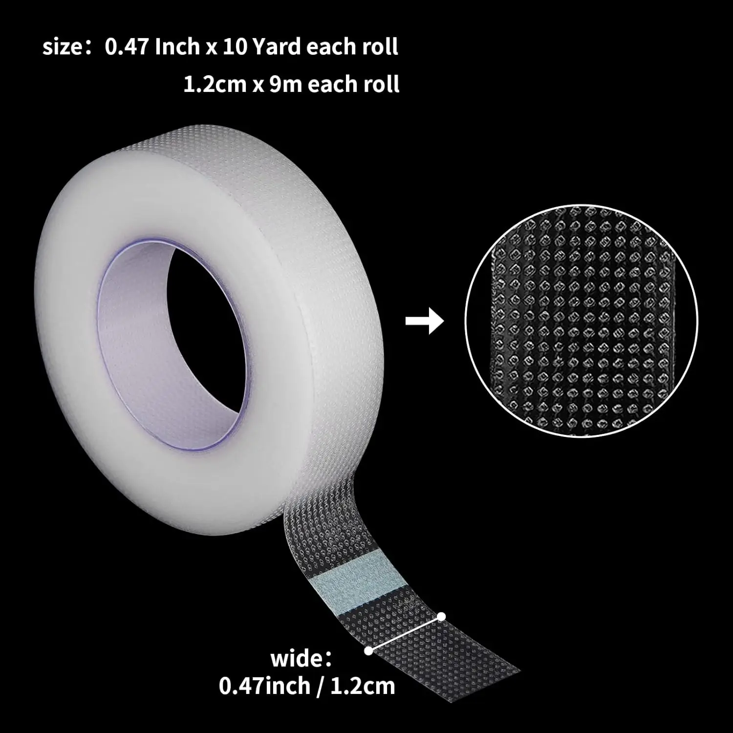 6 рулонов полиэтиленовой микропоры медицинская лента для наращивания ресниц