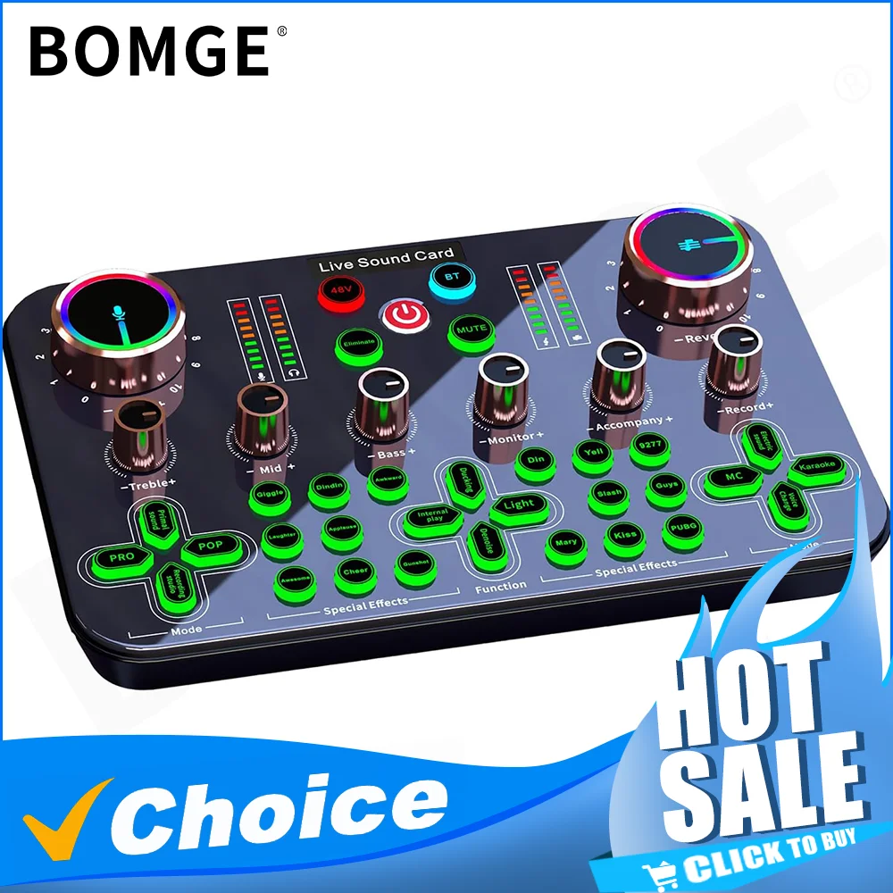 Dj-микшер Tavosop С Аудиоинтерфейсом Живые Звуковые Эффекты Преобразователь Голоса В