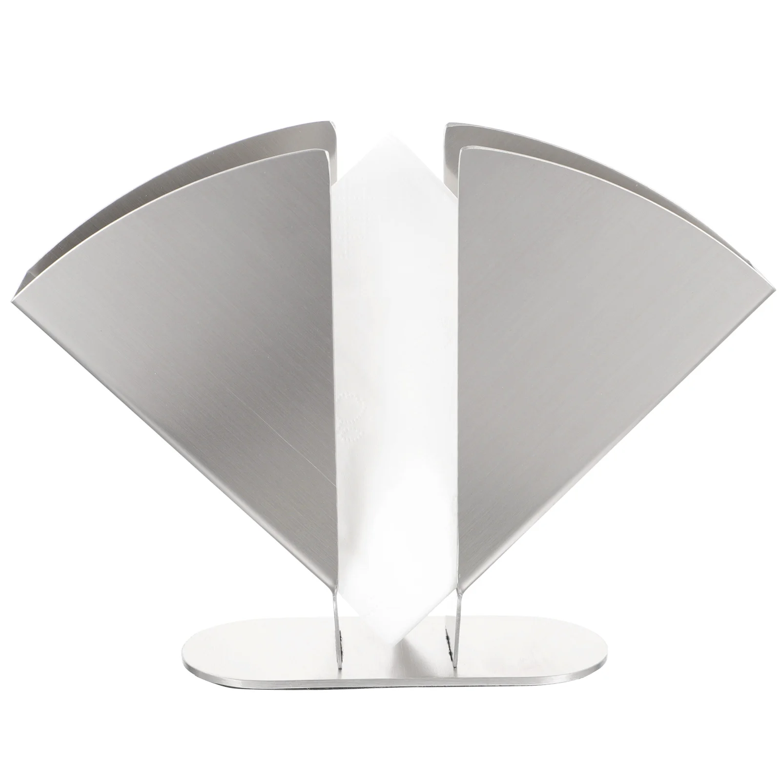 

Tissue Napkin Holder Stainless Steel Metal Dispenser Cover Decorative Organizer Holders Paper Countertop Freestanding
