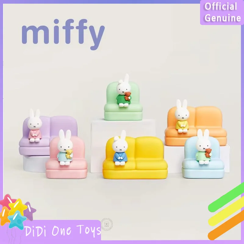 Подлинный мультфильм Miffy окружающий диван подставка для мобильного телефона