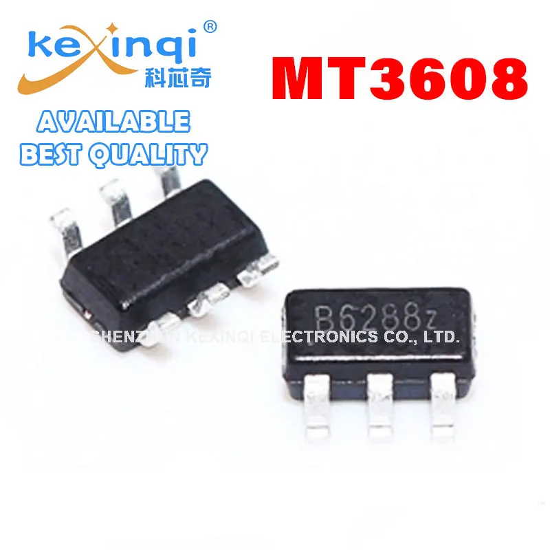

10 шт./лот MT3608 TC3608H LN3608 Шелковый экран B628 SMD SOT23-6 мобильный чип питания IC