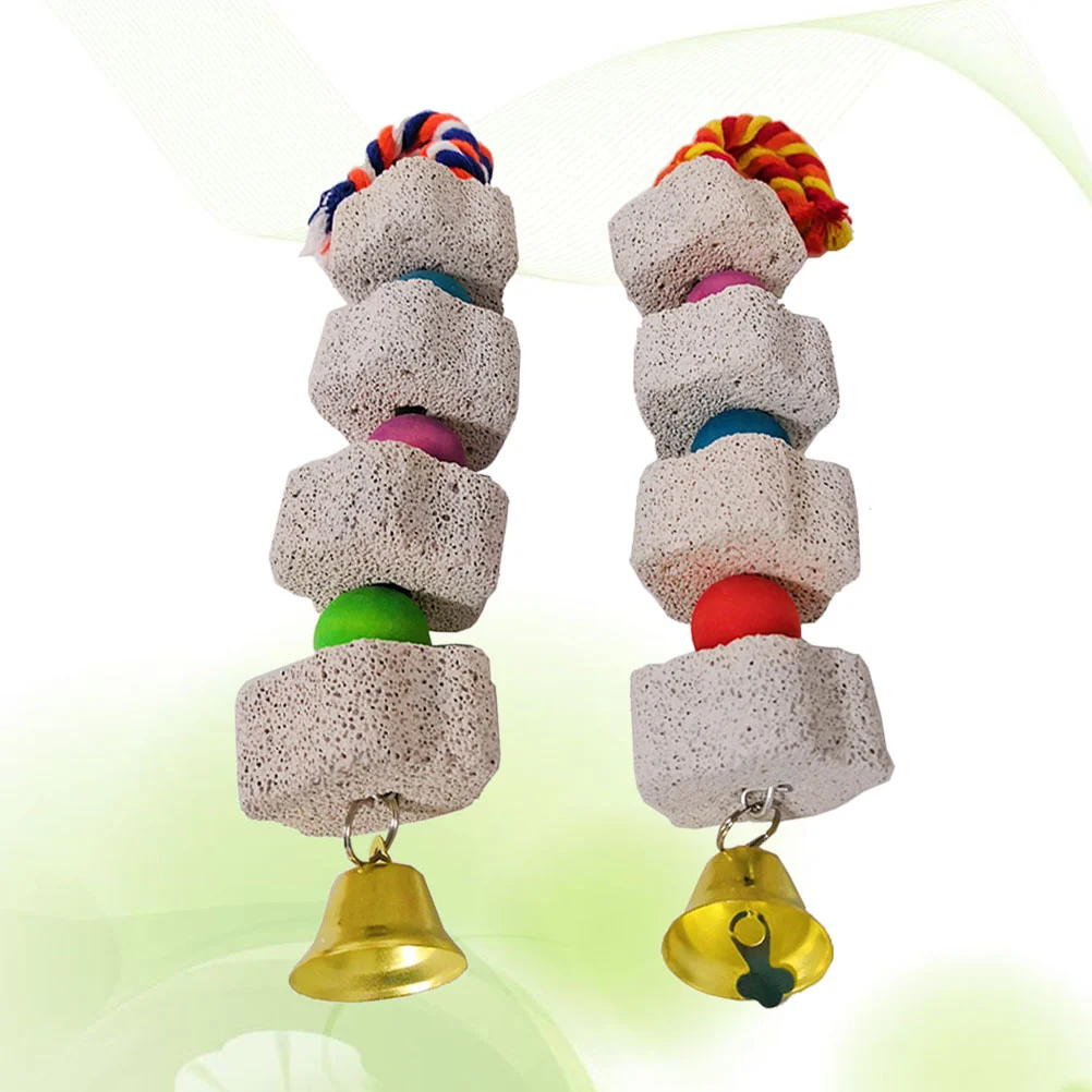 

Toys Bird Parrot Toy Chew Chewing Parakeet Parrots Birds Beak Cuttlebone African Cockatiel Wood Budgie Accessories Hanging