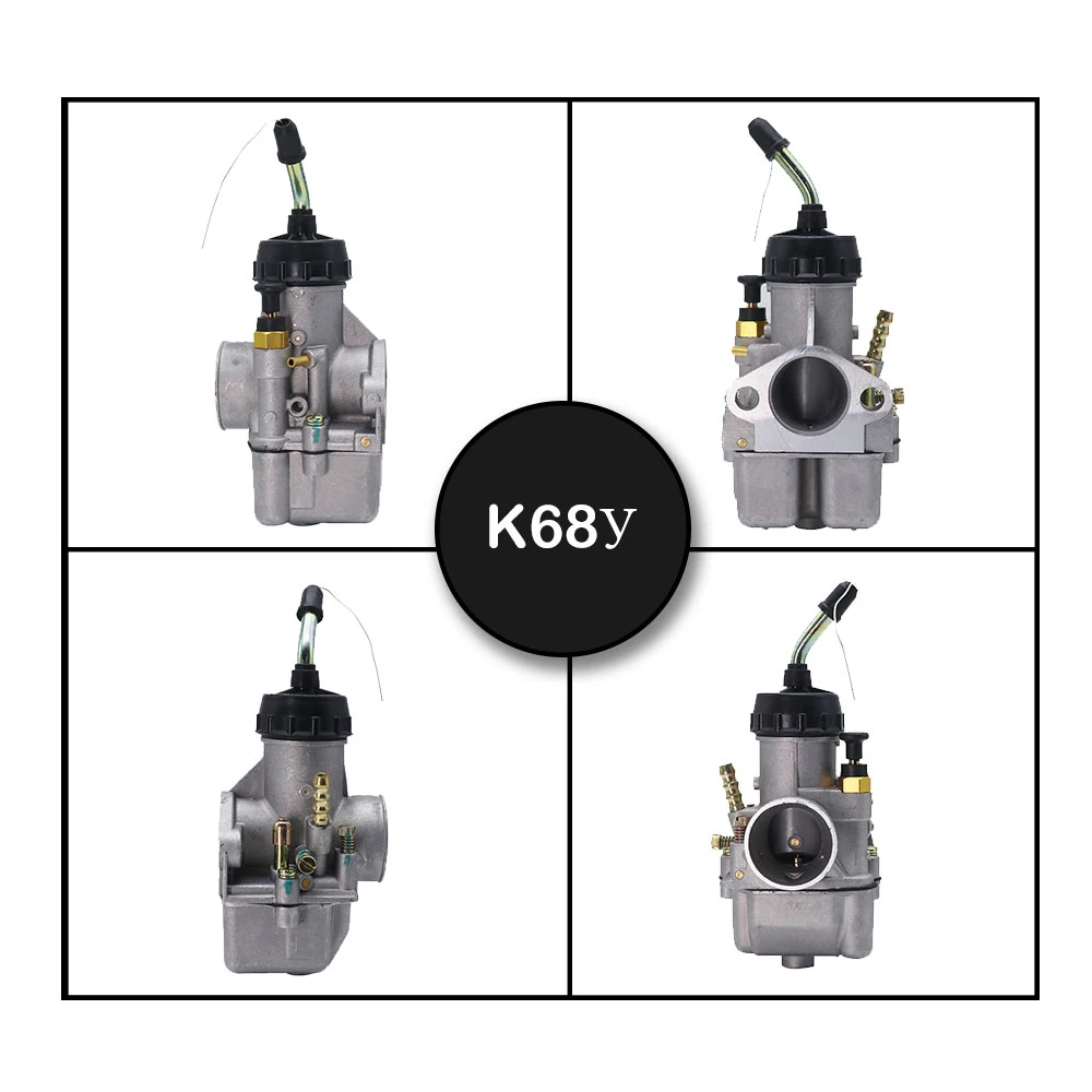 Детали двигателя Одна пара карбюров K68Y и K68Y0-1 ДЛЯ КАРБЮРАТОРА URAL/DNEPR 650CC