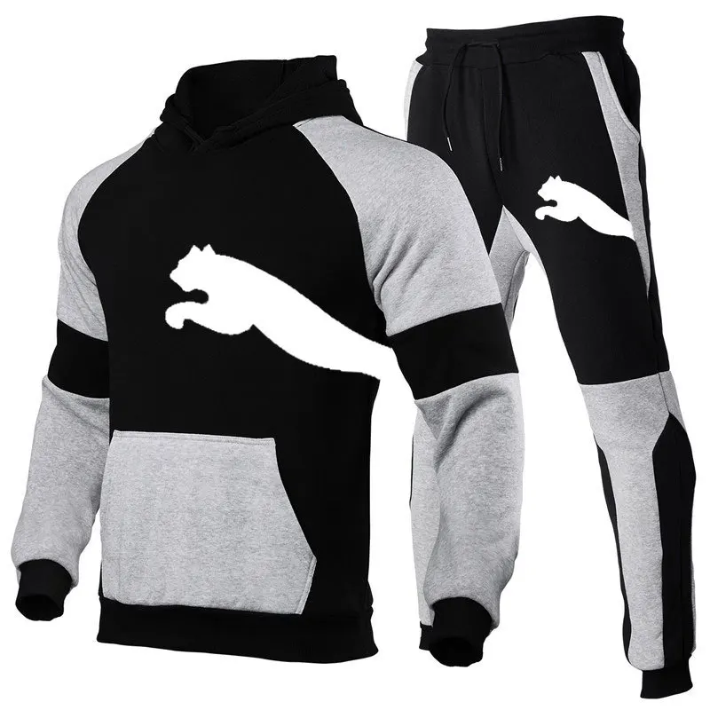 Fashion Men's Sweatshirt Hoody for Men Male Suit Spring 2023 Female Man Sets Women's Tracksuit Sportswear Hoodies + Sweatpants