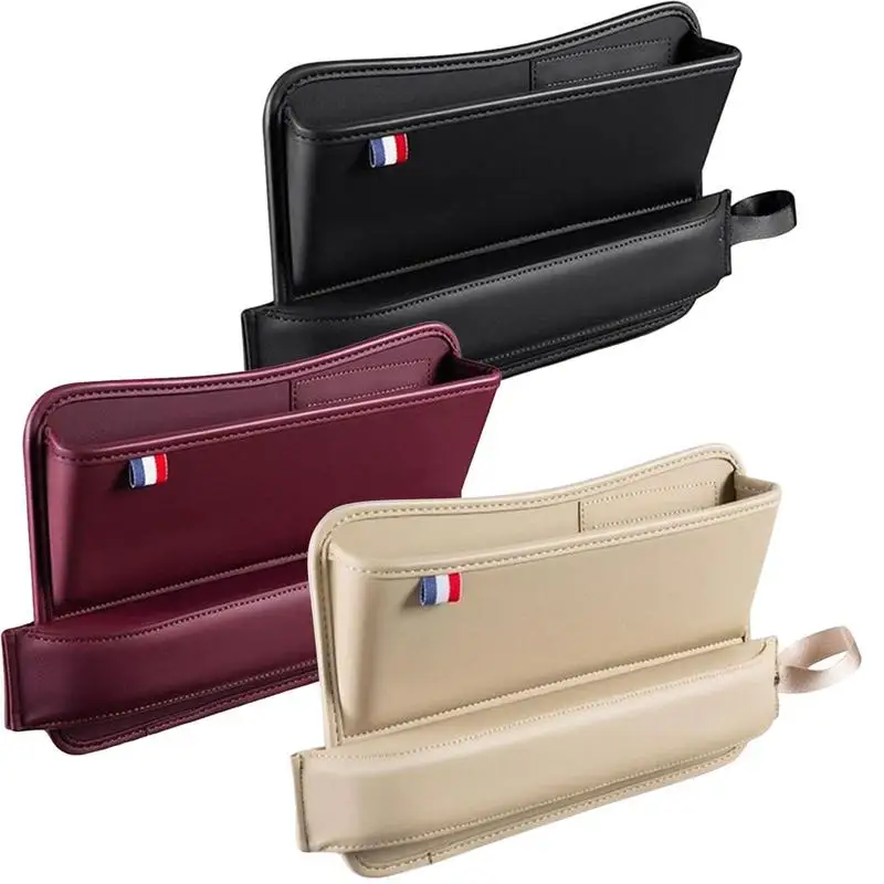 

Car Seat Gap Filler Automotive Seat Gap Console Side Pocket Seat Crevice Storage Gap Organizer Seat Side Multifunction Bag