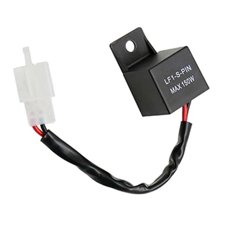 

2x12 В светодиодный фонарь реле для мотоцикла с независимым индикатором нагрузки четырехъядерным процессором фонарь макс. 150 Вт 2 контакта