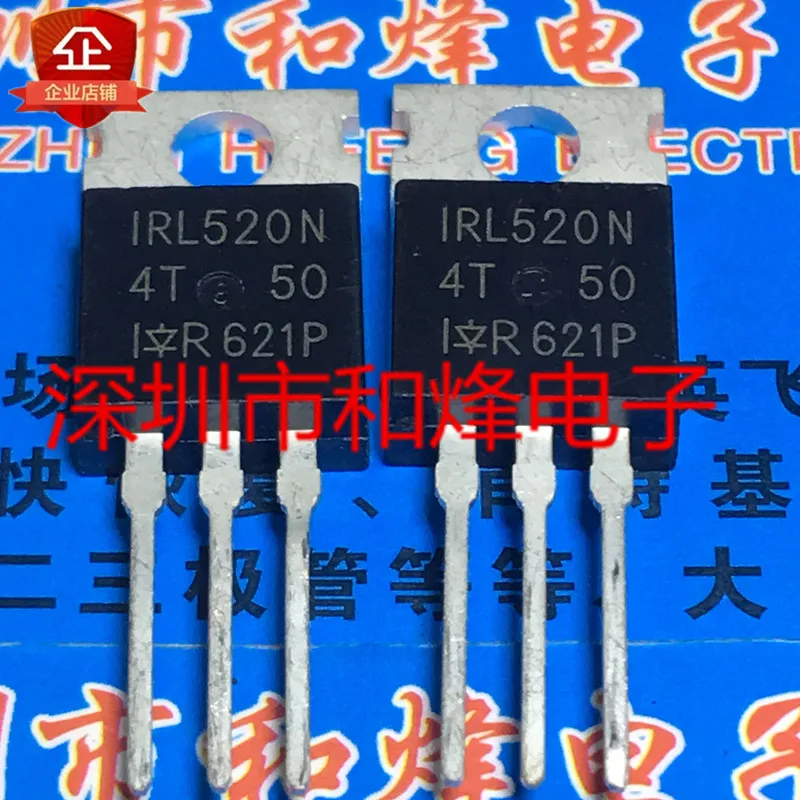 5 шт. IRL520N TO-220 100V 10A