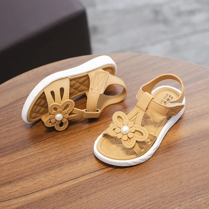 

Summer Baby Sandals Baotou Beach Shoes Children Non-slip Soft Bottom Children's Sandals Non-slip Toddler Infant Girl Sandals