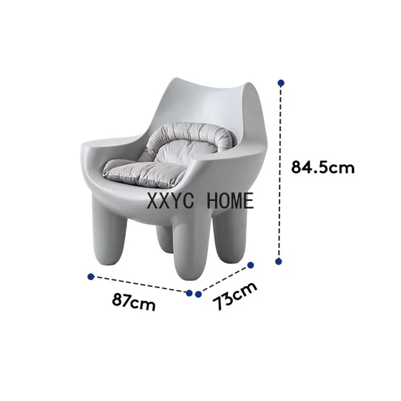 Пластиковые стулья для спальни гостиной современные маленькие дизайнерские