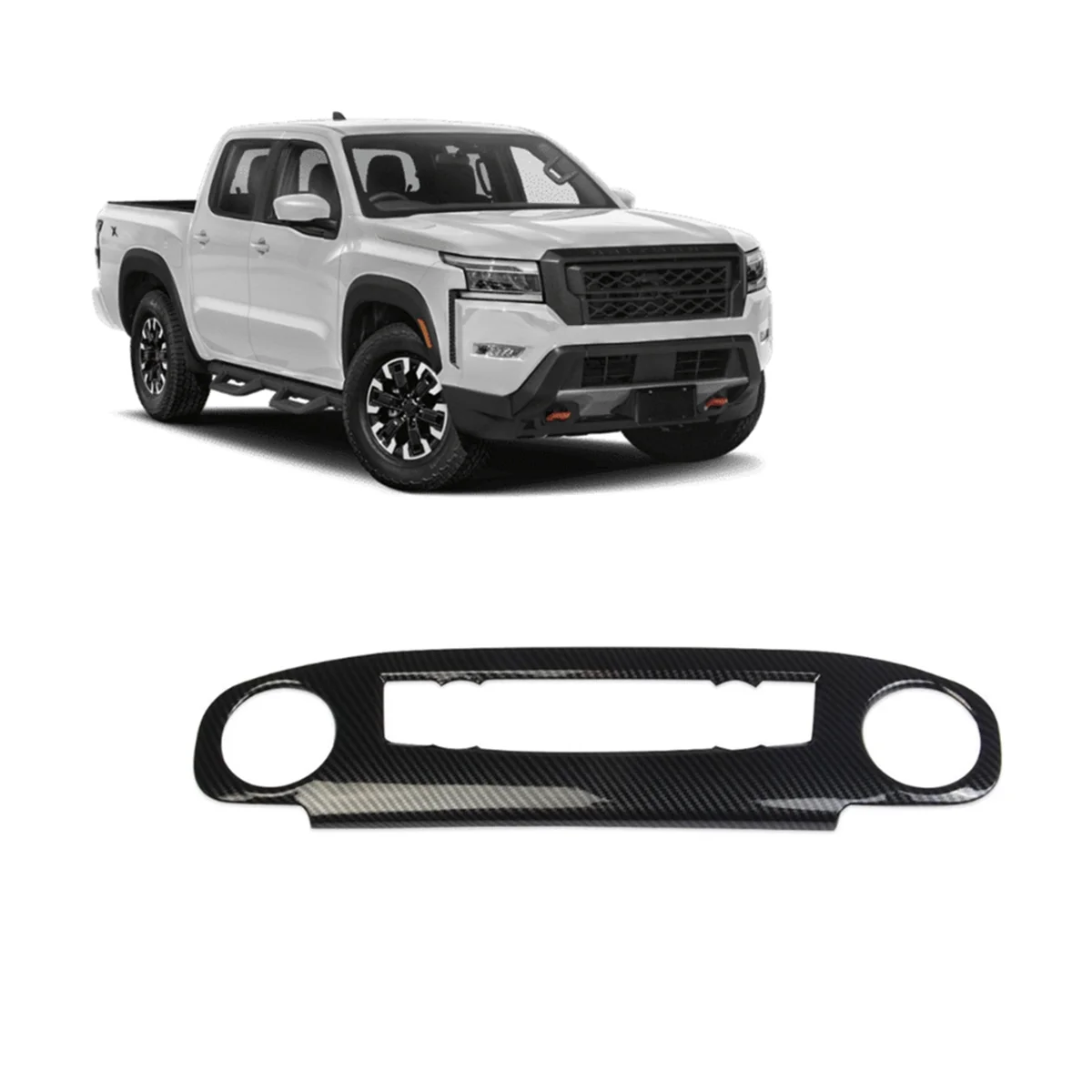 Для Nissan Frontier 2022-2024 центральная консоль панель переключателя кондиционера крышка