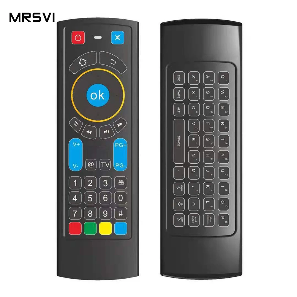 CR3 сменный Bluetooth пластиковый силиконовый пульт дистанционного управления ИК Обучение беспроводной клавиатуры для пожарной ТВ-палки Android TV Box