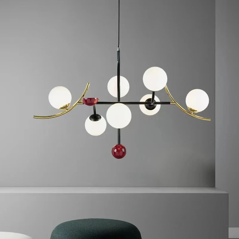 

New Nordic pendant lights post-modern design Lighting fixtures living room bedroom hotel art decor hanging lamp