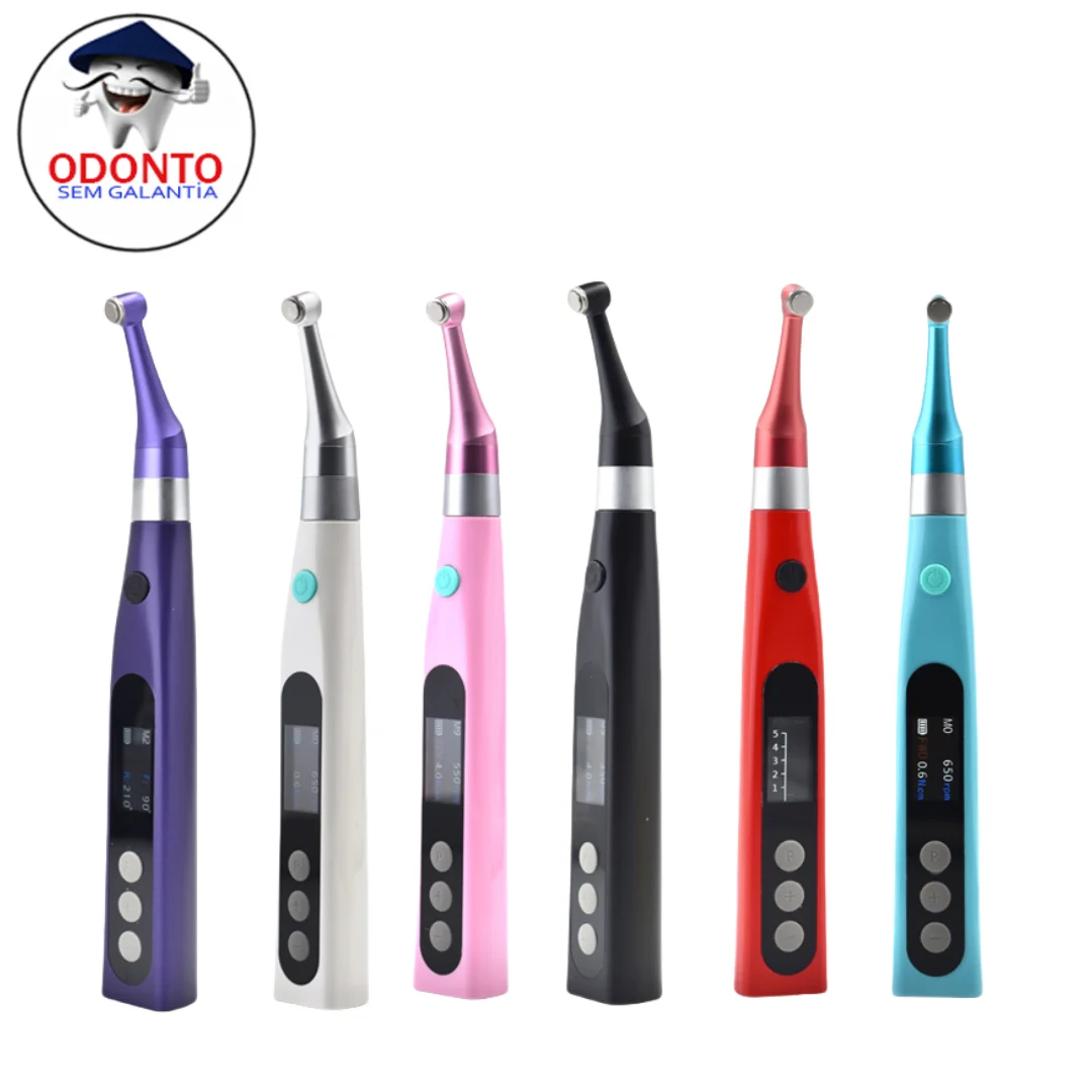 Стоматологический эндодвигатель со светодиодной подсветкой 16:1 MinI с угловой