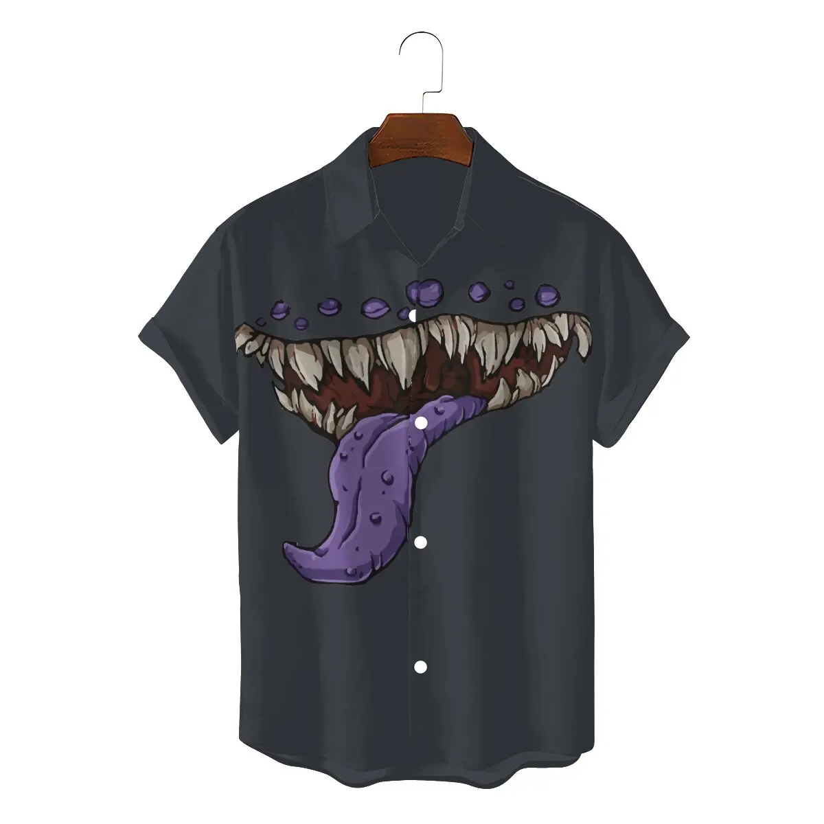 

Mimic Mouth Unique 3D Shirt DnD Game Leisure Hawaii Shirts Summer Stuff For Adult