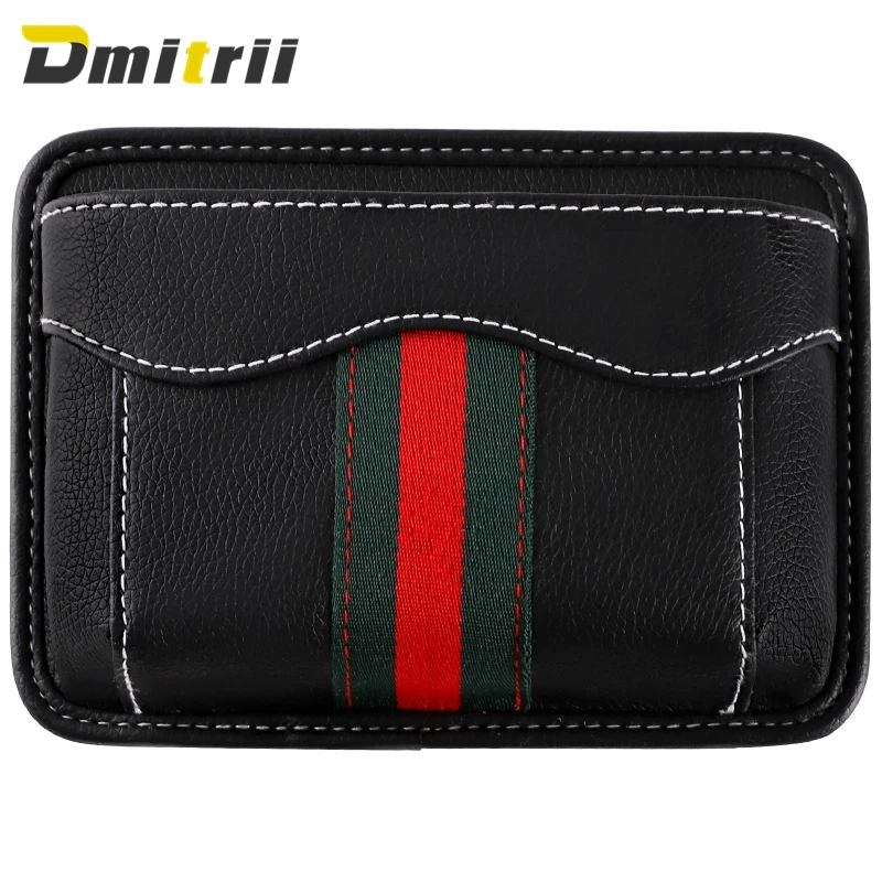 

Stowing Tidying Car Storage PU leather Bag Automotive Pocket Multi-use Car Seat Back Organizer
