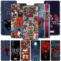 venom phone case for samsung galaxy a72 a52 a42 a32 a22 a21s a02s a12 a51 a71 a41 a31 a01 silicone cover spiderman marvel comics