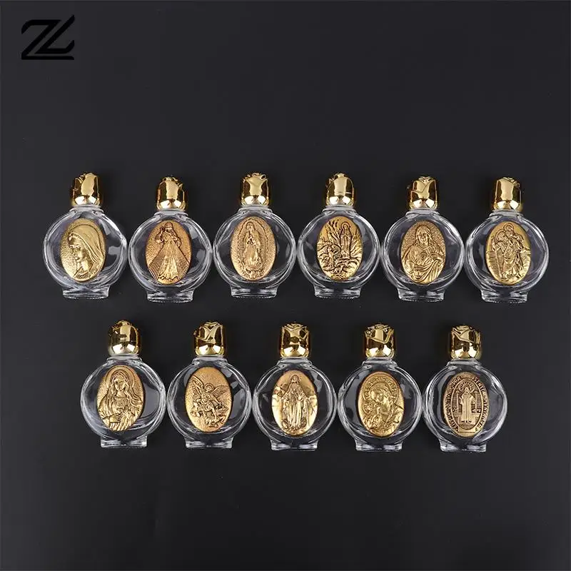 22 Kinds Of Holy Water Jesus Bottle Religious Cross Bottle C