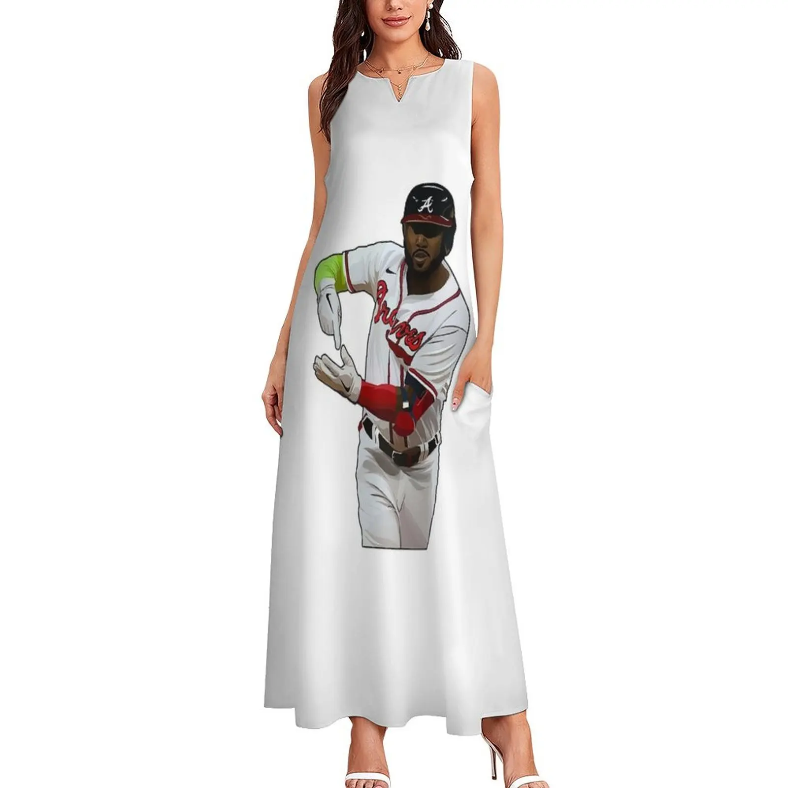 Длинное платье marcell ozuna летнее для женщин роскошные платья 2025 года женское